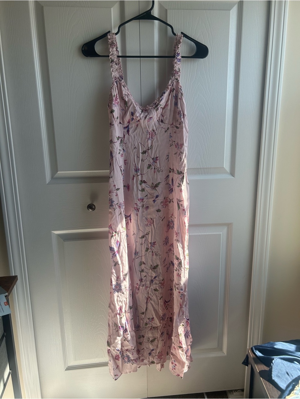 Tully Ditsy Floral Sweetheart Neck Midi Dress Reformation - Zipper needs fixed
